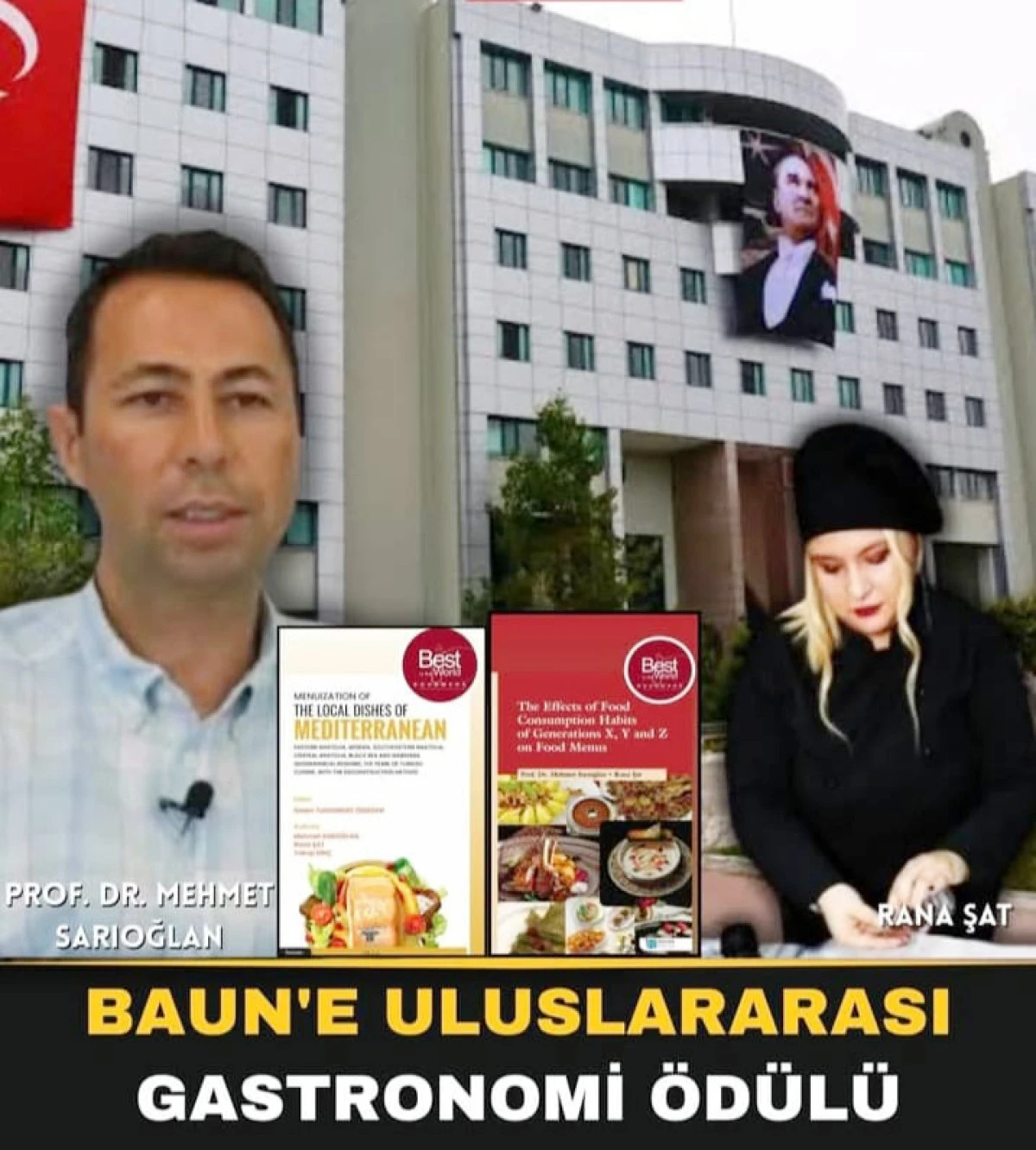 Gastronomi Dünyasında Türkiye’den iki Kitapla Uluslararası Büyük Başar